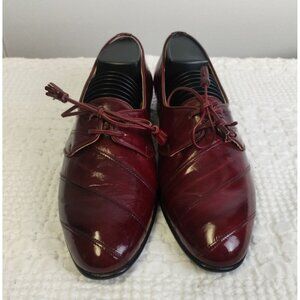 Carlo Morandi Men's Wine Shoes/Oxfords Size 8.5M SKU 2150